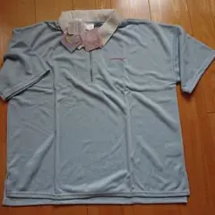 サンリオ シナモロール 襟つき 半袖 Tシャツ ステッカーつき 水色のサムネイル