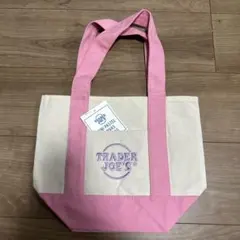 【新品/限定】Trader Joe’s ミニトート ピンク