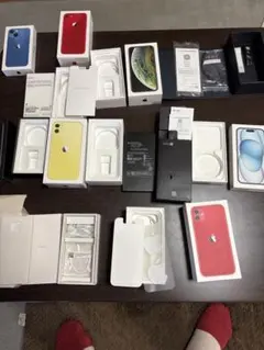 iPhone Galaxy スマホ空箱まとめ売り
