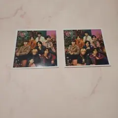 なにわ男子　ましかくフォト　秋　集合