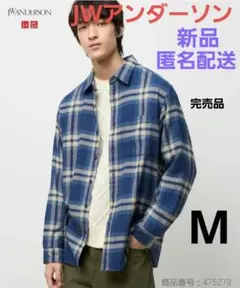 新品　ユニクロ　JWA　フランネルシャツ　Mサイズ　完売人気商品