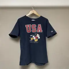 Champion USA ミッキーマウス Tシャツ