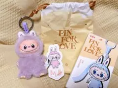 【正規品】PIN FOR LOVE ラブブ イニシャルM