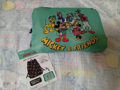 Mickey & Friends　軽量　 ポケッタブルリュック　タグつき未使用