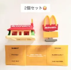 マクドナルド ハッピーセット ミニチュアマクドナルド　2点セット
