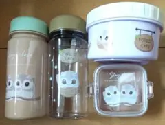 ❬未使用❭エゾモモンガ 食品容器 ４点セット (B)