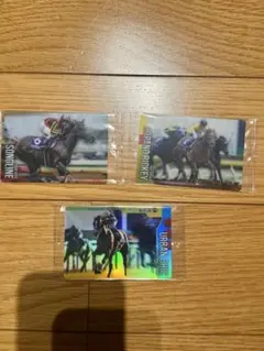 サラブレッドホースコレクション 3R 3枚セット 競馬 カード