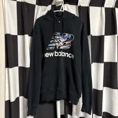 New Balance ブラック パーカー Lサイズ
