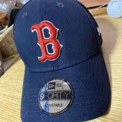ブラック　NEW ERA 9FORTY ボストン・レッドソックス キャップのサムネイル