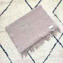 macocca マコッカ　カシミヤ100% ストール　マフラー　グレージュ