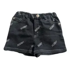 【美品】 エックスガール Xgirl ショートパンツ ボトムス デニム 90