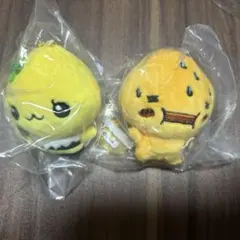 しずくちゃん ふわふわぬいぐるみ ハニーちゃん　アセオくん 2点セット