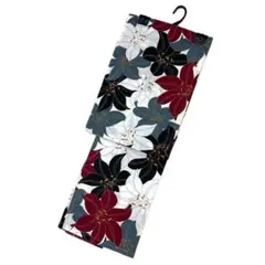 浴衣ジェンヌ 浴衣他　6点セット 赤 黒 白 グレー 百合 ゆかた 半幅帯 赤