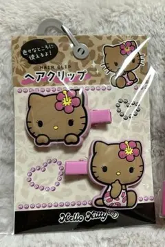 Rちゃん様♡日焼け キティ ヘアクリップ