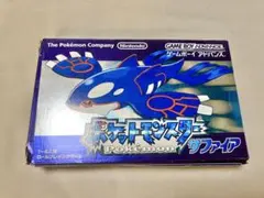 ポケットモンスター サファイア　箱説明書付き