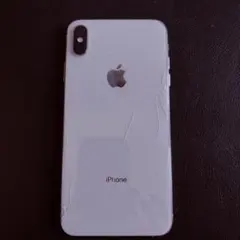iPhone XS Max 64GB 本体　中古　ひびあり