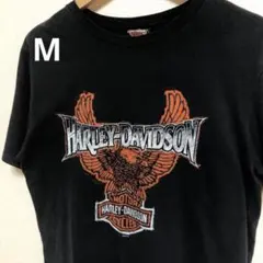 ハーレー　Harley-Davidson ブラック イーグルデザイン　M