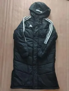 adidas 150 ブラックベンチコート
