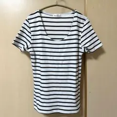 レディース トップス Tシャツ ボーダー カットソー FREE
