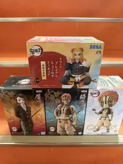 大特価‼️鬼滅の刃フィギュアセット、猗窩座、まとめ売り、おまけ付き