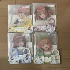 五等分の花嫁　一番くじ　アクリルボード　一花　ニ乃　三玖　四葉・ドアプレート