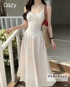 volume cami onepiece/ボリュームキャミワンピース OLUN - メルカリ