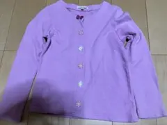中古　カーディガン 140 ピンク