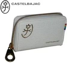 カステルバジャック ピッコロ 二つ折り財布 022615 ホワイト - メルカリ