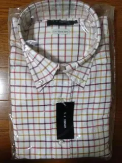 メンズシャツLLサイズ　長袖シャツ　チェック