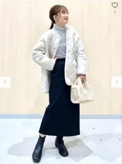 ＧＵヒートパデッド2WAYオーバーサイズブルゾン