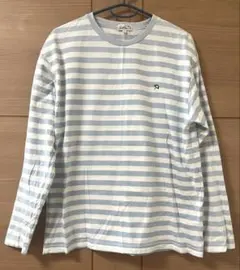 【⛱️アーノルドパーマー】ボーダーTシャツ 長袖 水色