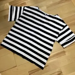 GLOBAL WOR グローバルワーク ボーダー Ｔシャツ