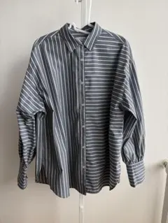 LOWRYSFARM ストライプシャツ 長袖