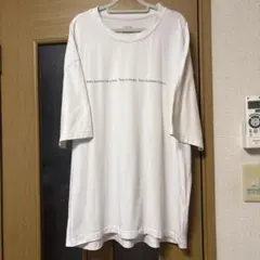 GUアクティブシェルテック グラフィックTシャツ 白 XL 両面プリント