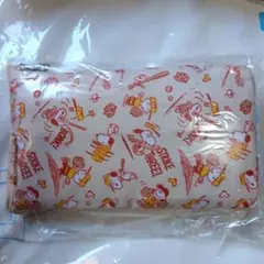 スヌーピー 野球デザイン ポーチ