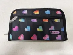 LeSportsac ハート柄ポーチ