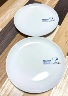 12日までお値下げ中！【送料込】PEANUTS スヌーピー プレート 2枚セット
