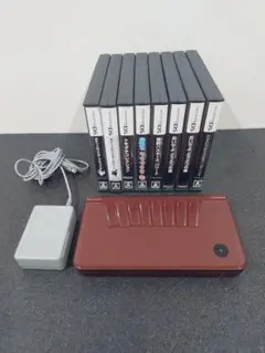 ニンテンドーDSi LL レッド + ゲームソフト8本