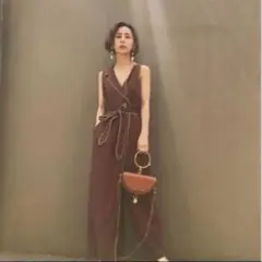 【〜週末SALE〜】 AMERI VINTAGE 変形ロンパースのサムネイル