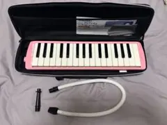 SUZUKI MELODION 鍵盤ハーモニカ ピンク ケース付きのサムネイル