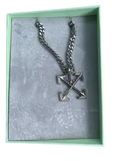 off-white オフホワイト アローロングネックレス　美品　付属品付きのサムネイル