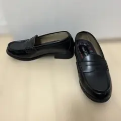 セダークレスト ローファー 24cm 靴 学校 黒 無地 シンプルのサムネイル