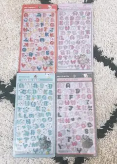 【正規品　】ボンボンドロップシール　サンリオ4種セット