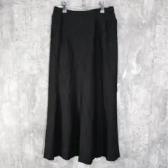 vintage ヴィンテージ(M)タイト スカートフレア ダークグレー