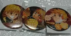 鬼滅の刃 我妻善逸 原作缶バッジ 1弾 2弾 3弾 3個セット