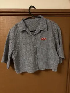 ems 半袖 チェック柄 RETRO GIRLのサムネイル