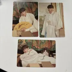 BTS V テテ　公式ミニフォト　３枚セット