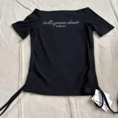 新品未使用!! タグ付き GRL【F】グレイル カットソー 黒