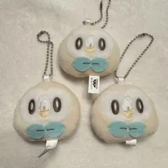 ポケモン ポケピース モクロー ボールチェーン フェイス マスコット セット