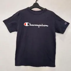チャンピオン ロゴTシャツ 黒 M メンズ 定番Cロゴ プリント 半袖